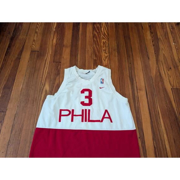 Nike Allen Iverson VTG Red/White Mens XL Jersey in good condition. - Picture 2 of 7